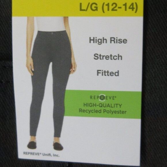 TIME AND TRU Hi Rise PULL ON‎ Camouflage Jeggings Sz L (12-14) Camo Leggings NWT - Picture 2 of 12